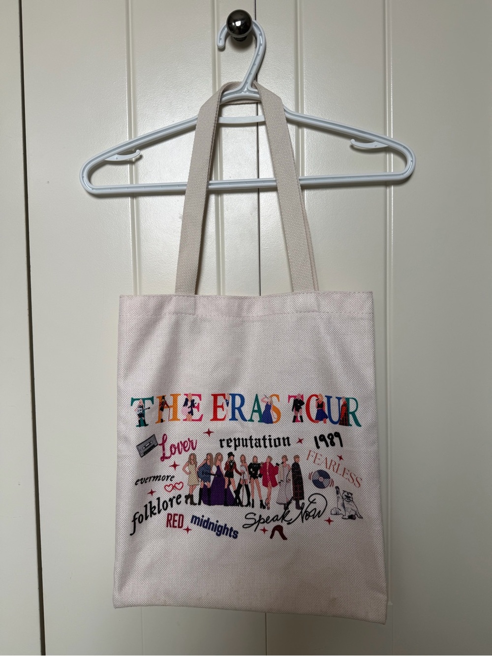 "The Eras Tour" Graphic Tote Bag